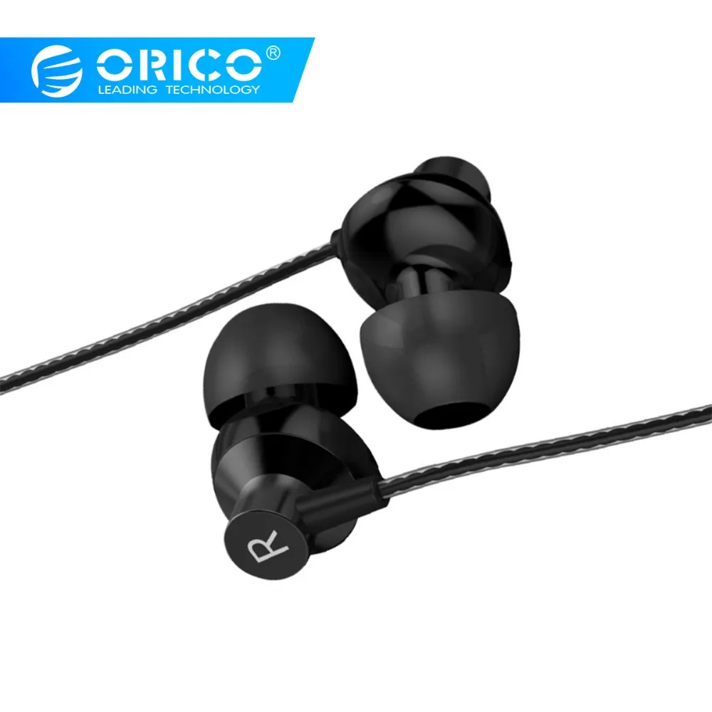  ORICO In-ohr Kopfhörer Metall Bass Ohrhörer Sound Hohe Qualität Musik 35mm Sport Kopfhörer für iPho