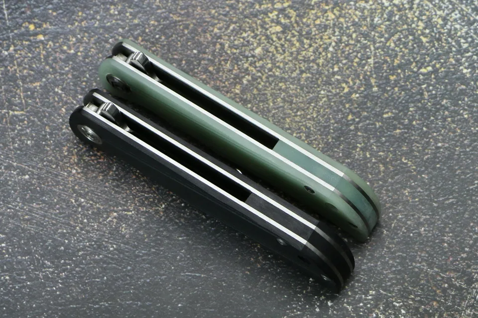 CH 3001-G10 flip folding knife D2 blade G10+ steel handle camping hunting outdoor portable tactical pocket fruit knife EDC tool