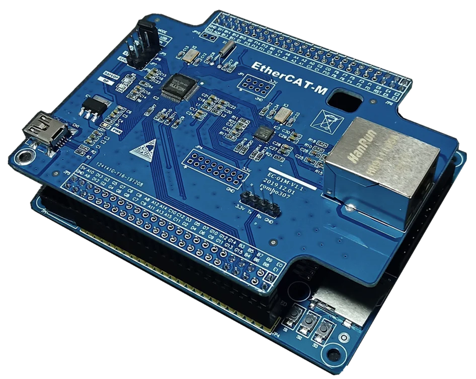 Ethercat мастер-станция по развитию обучения доска STM32F407 задняя основная плата для