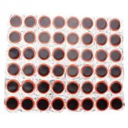 Portable Quick Repair Tire Patch for Bicycles - Durable Inner Tube Protection Accessory (48pcs-round)