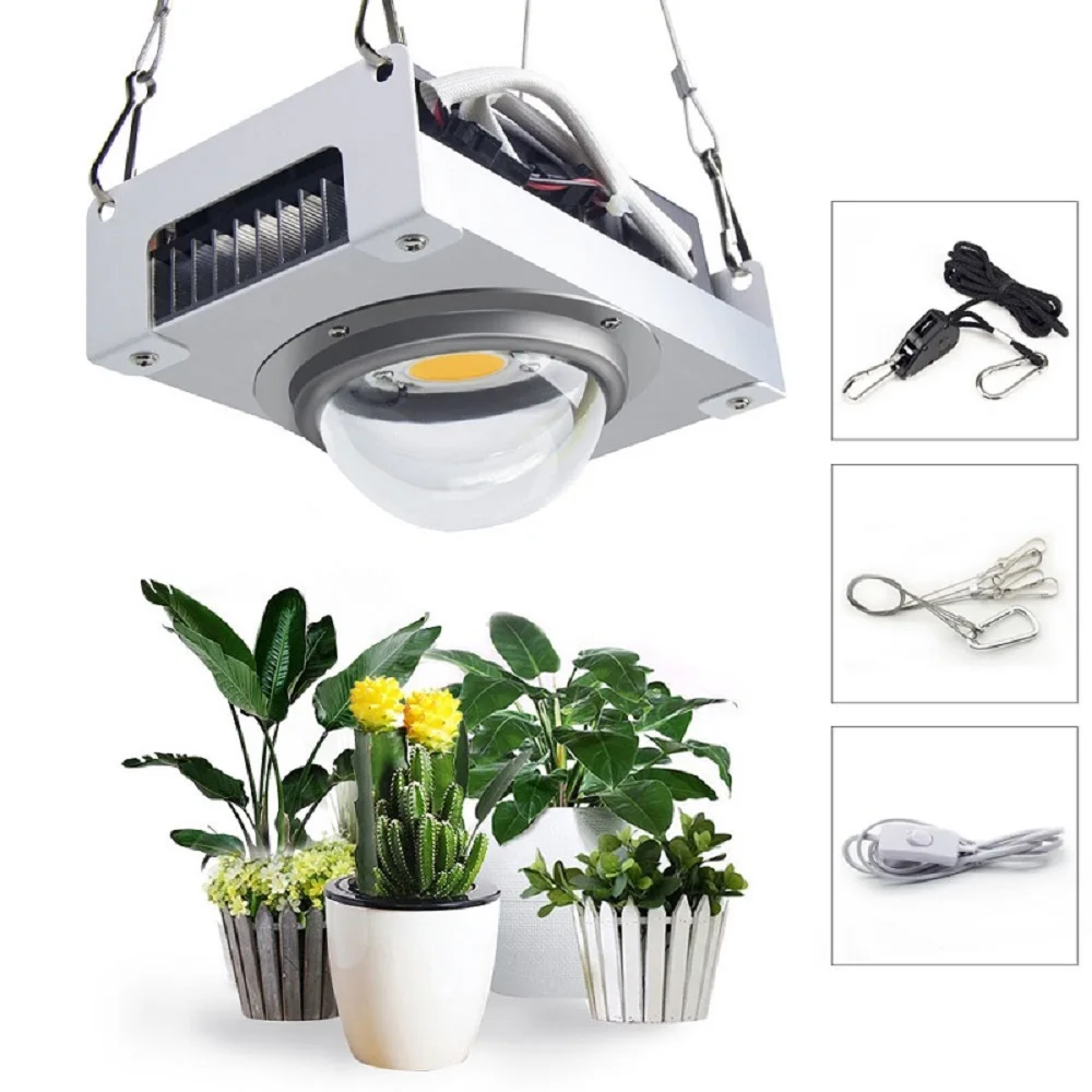 CREE CXB3590 COB светодиодный Grow светильник 100W 3000K 3500K 5000K Citizen 1212 для сельскохозяйствнных