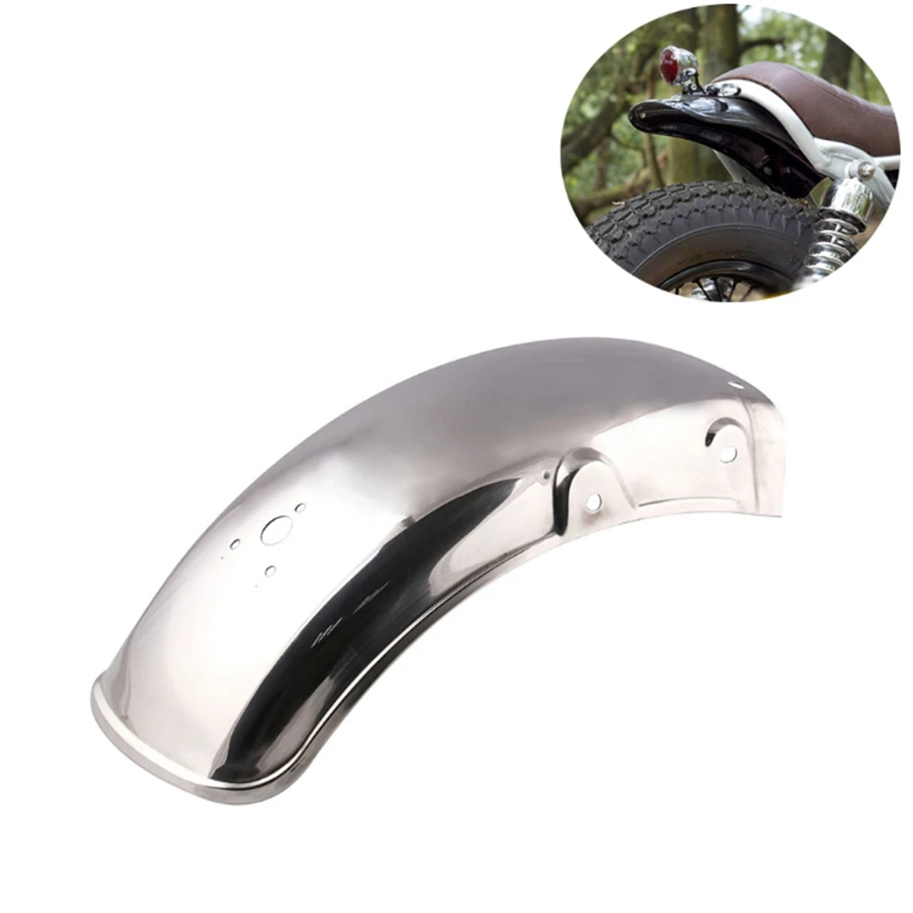 

for Suzuki GN125/GN250 Stainless Steel Motorcycle Rear Fender Flares Mud Flaps Mudguard Splash Guard for Suzuki