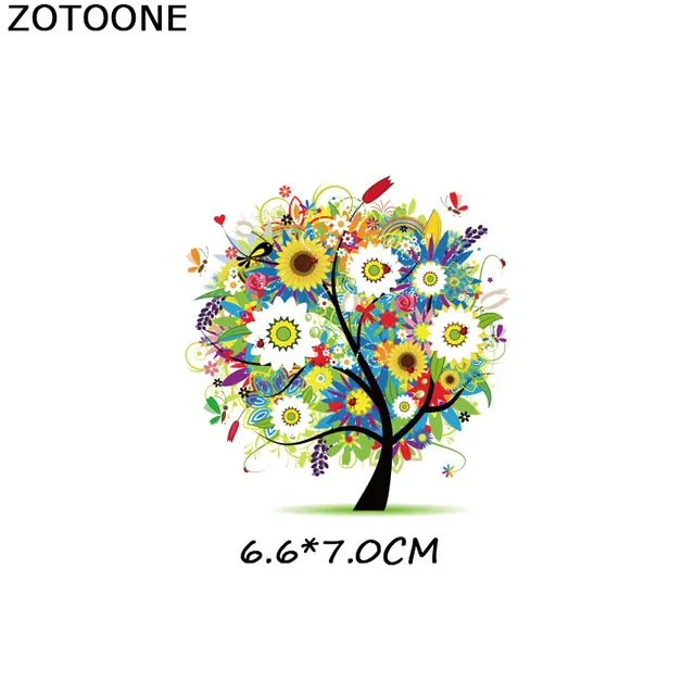 ZOTOONE Cute Cartoon Animal Patches Heat Transfer Iron on Patch for T-Shirt Children Gift DIY Clothes Stickers Heat Transfer G 1048