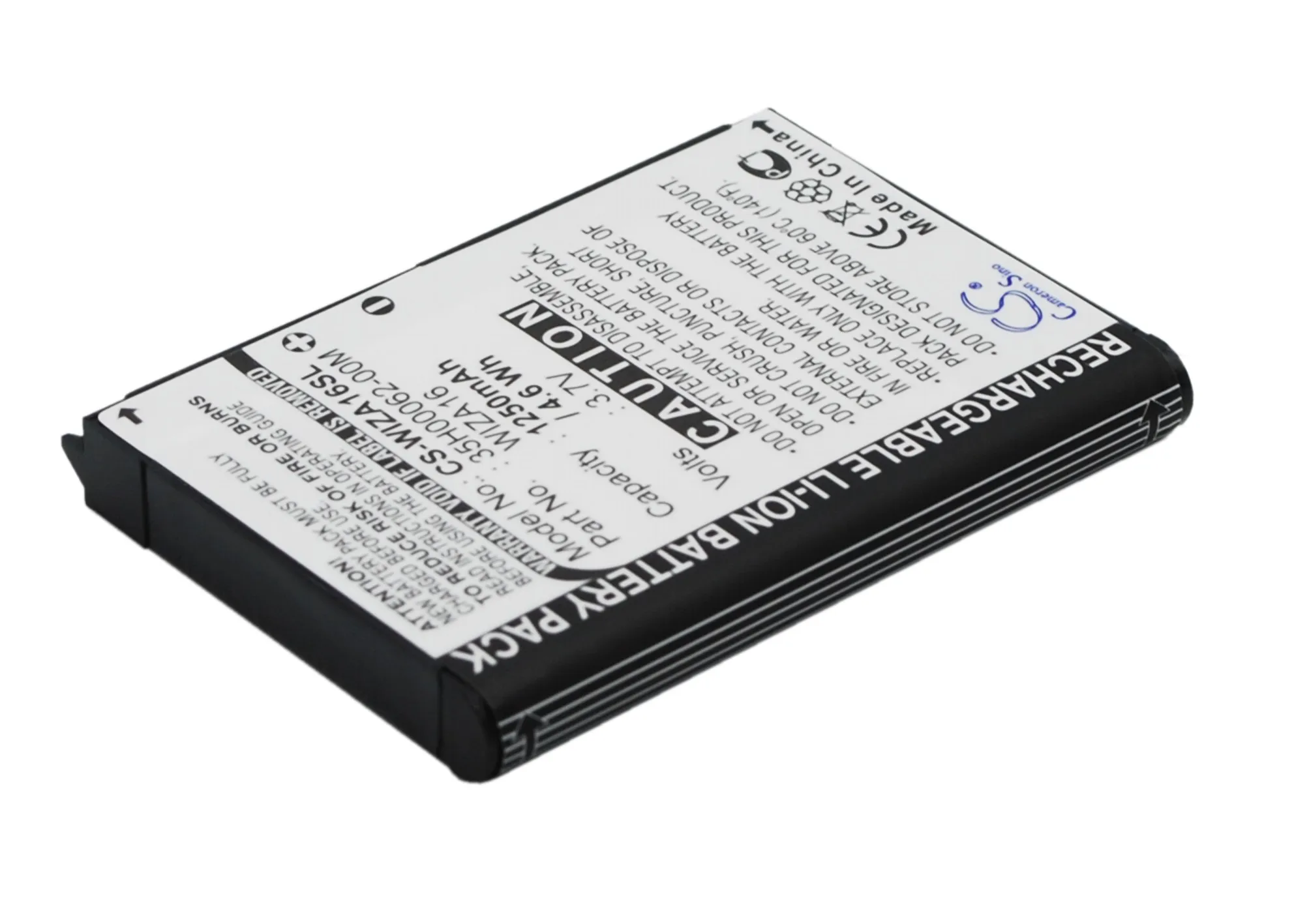 Обновленная батарея Cameron Sino для Vodafone WIZA16 VPA Compact II 1250 mAh/4.63Wh