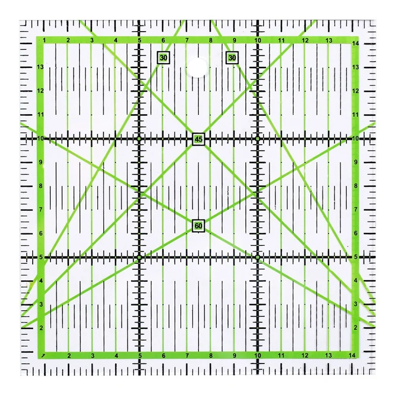 5 шт./компл. прямоугольник лоскутное шитье рисунок прямые линейки пошив по индивидуальному заказу ремесленных инструментов