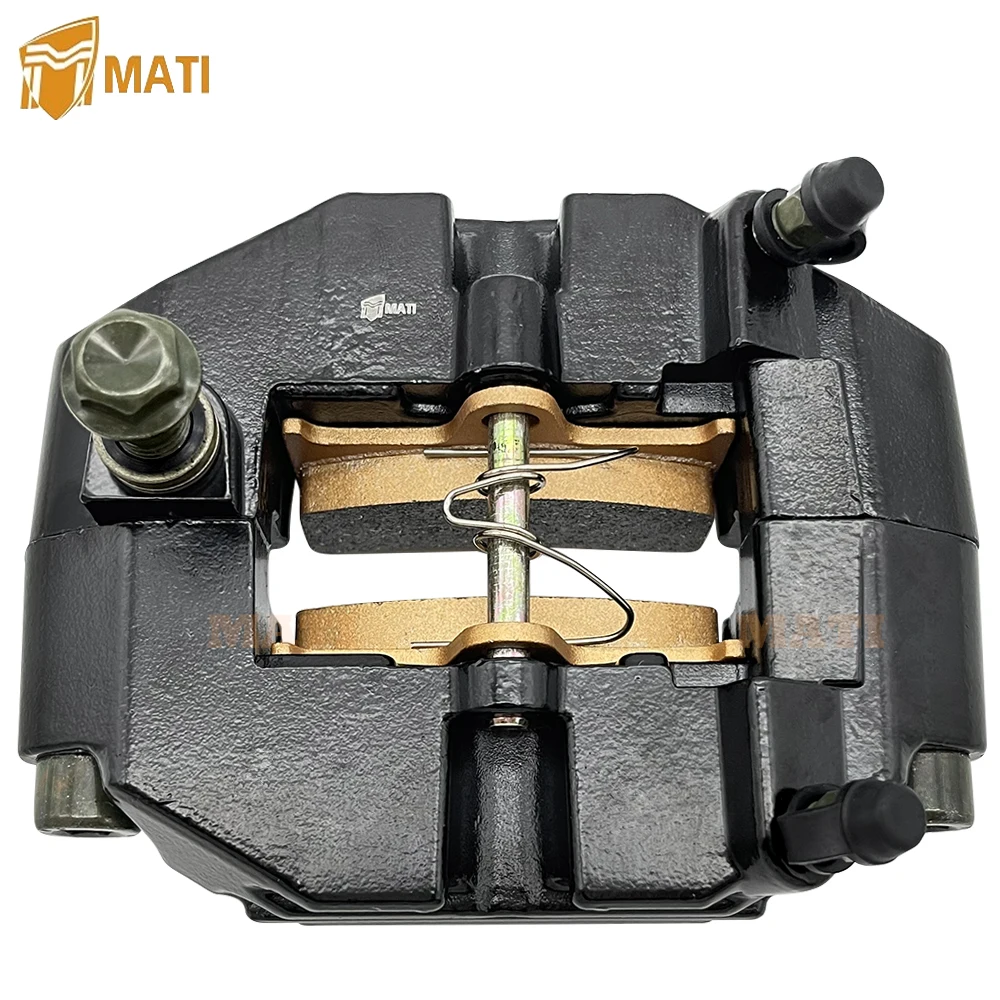 Rear Brake Caliper with Pads for Yamaha Grizzly 660 4X4 YFM660F 2002-2008 5KM-2580V-01-00