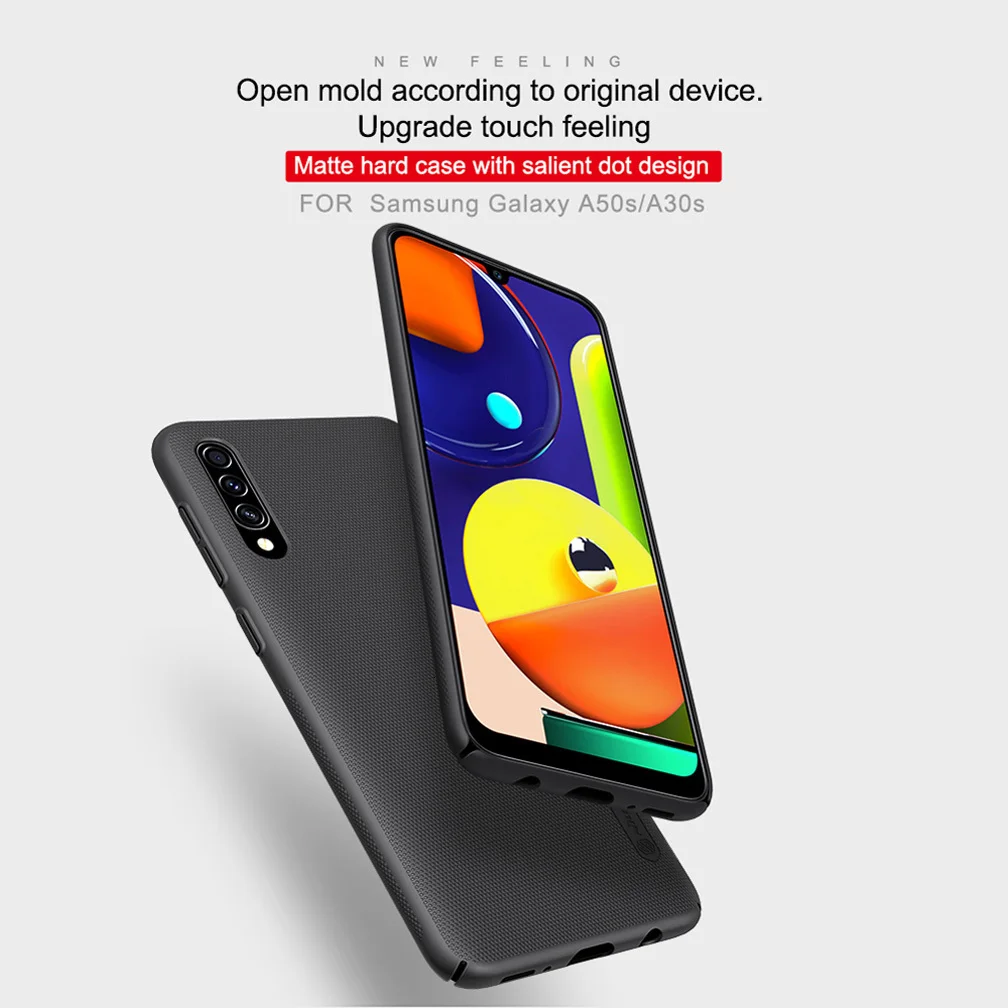 Чехол NILLKIN для samsung Galaxy A50s, суперматовый чехол, Жесткий Чехол для задней панели из поликарбоната, чехол для samsung Galaxy A30s