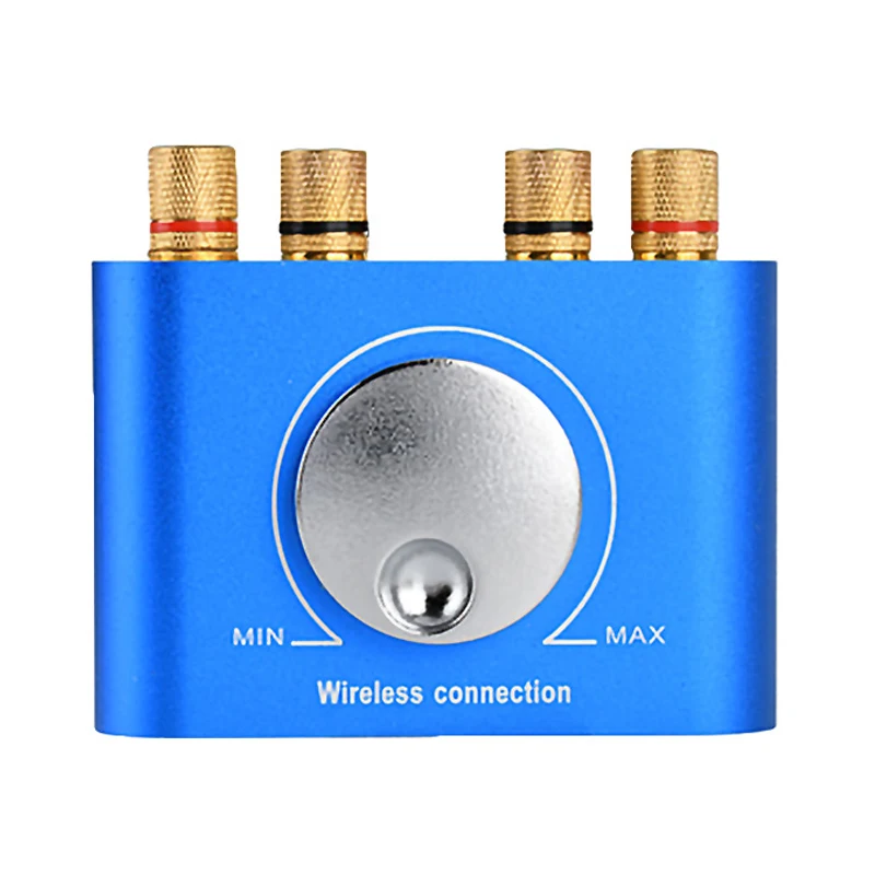 Blue Tpa3116 Bluetooth 4,2 усилитель Hi-Fi стерео 2,0 канальный мини настольный аудио цифровой усилитель 60Wx2 домашний кинотеатр - Цвет: Blue
