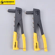 Aobang инструмент ручной с одной ручкой сердечник-инструмент для установки заклепок заклепка пистолет 9,5 дюйма украшения ручные инструменты заклепки Клепальщик