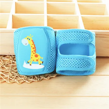 

2Pcs/Pair Kids Cartoon Crawling Elbow Infants Toddlers Baby Knee Pads Protector Safety Mesh Kneepad Leg Warmer Children