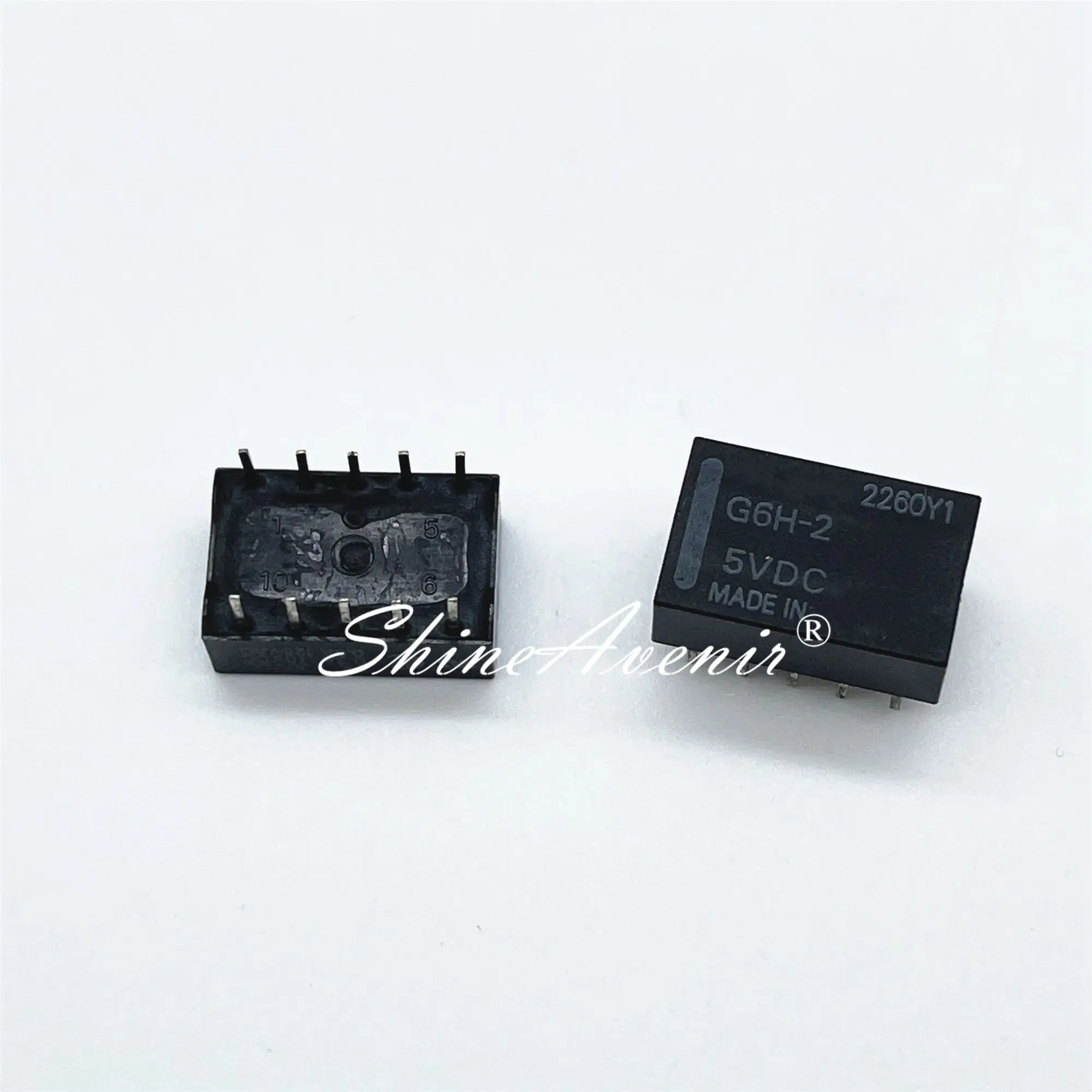 

5pcs/lot Relay G6H-2-5VDC 10PIN G6D-1A-ASI-5VDC 12VDC 24VDC G5CE-1-24VDC 4PIN G5LA-14-5VDC 5PIN 5V 12V 24V Original in stock