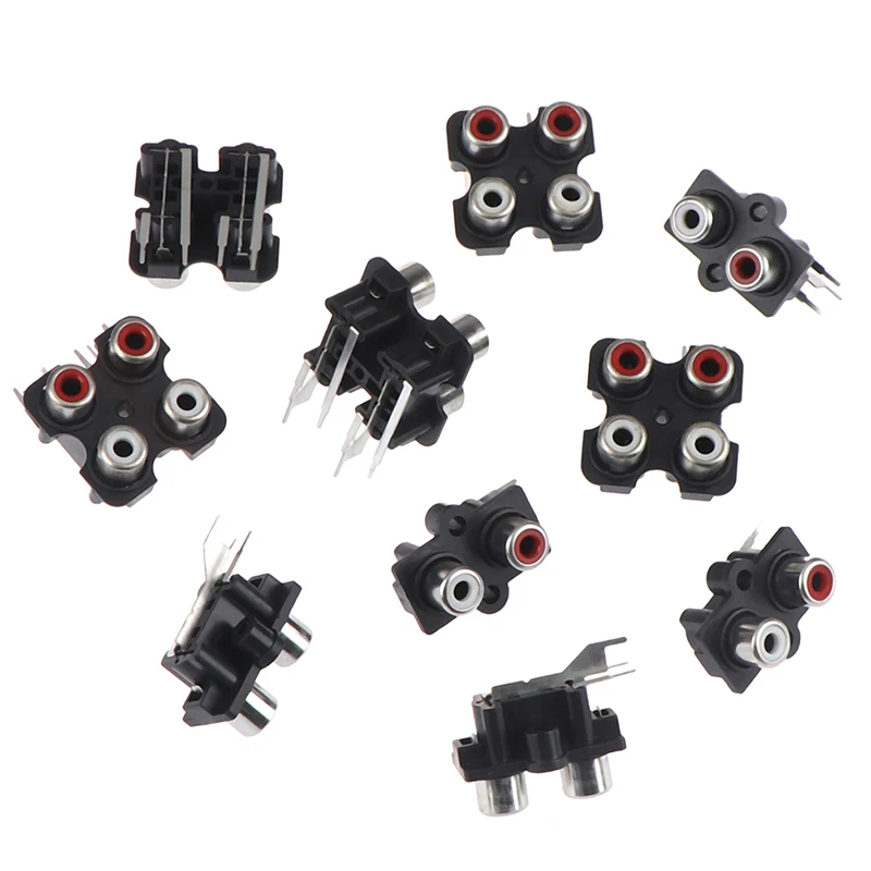 Hyuwdai 2/4/6-polige vrouwelijke connector stereo audio- en video