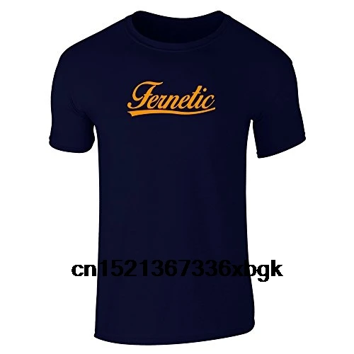 Gildan Новые Топы с принтом букв Мужская футболка Fernetic Fernet графическая Футболка