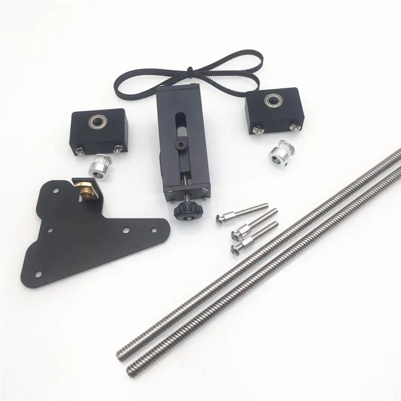 Funssor Ender 3 Pro CR-10 3D принтер высокого качества ремень Gates Dual Z Axis Upgrade Kit одномоторный свинцовый винт