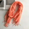 107555-b2da84.jpg Écharpe en lin de couleur unie pour femmes, turban hijab