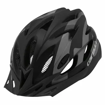 

FUNGO Cycling Helmet Ultralight Removable Sun Visor and LED Rear Light MTB Road Bike Helmet Bicycle Helmet Cycling Safely Cap