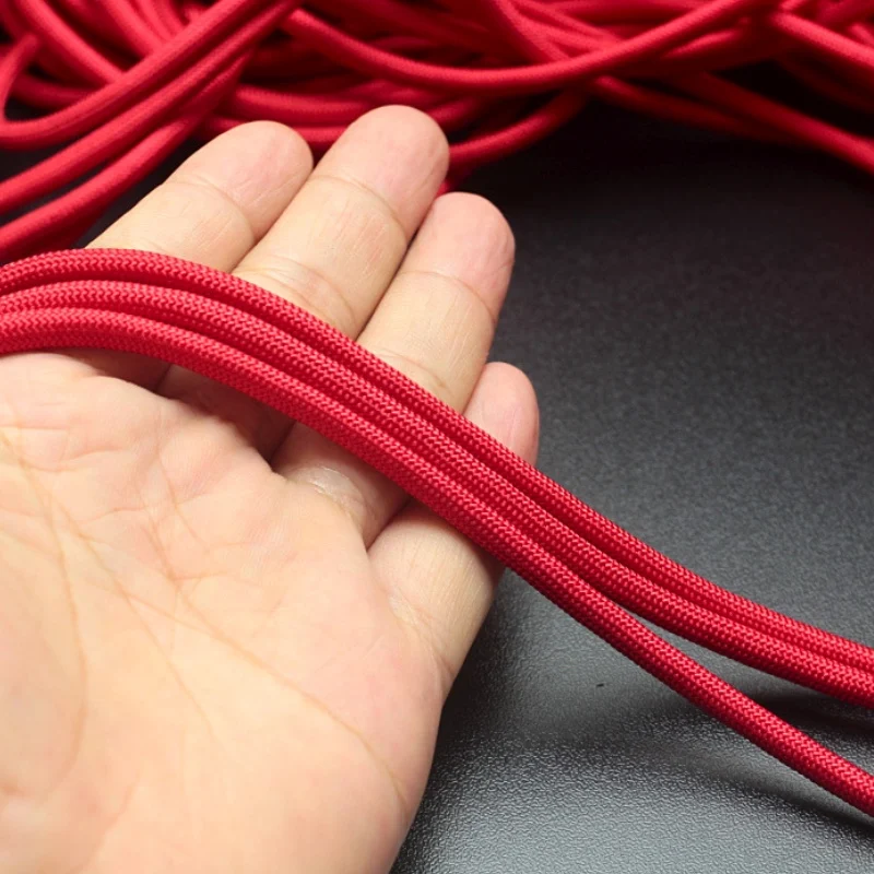 ATF Nylon Runde Cords 5mm Geflochtene Seile DIY String Strap Themen Sicken Armband Für Schmuck Machen Handwerk Gewebt Spitze – Detail 8