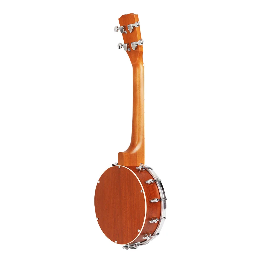 Banjo plucked string instrument Four-string Western national instrument Banjo Sabili Turtledove guitar.