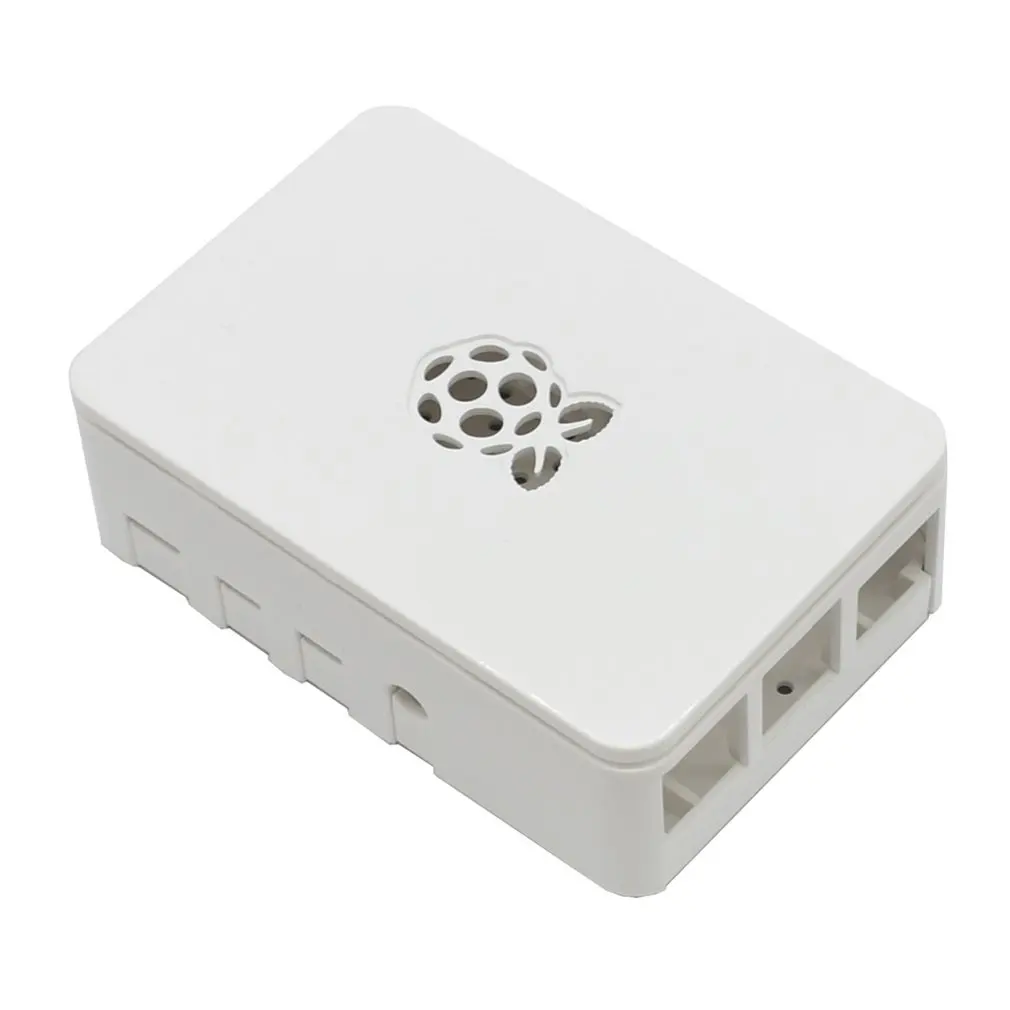 Raspberry Pi чехол Корпус коробка V4 Raspberry Pi ABS индивидуальный корпус Raspberry Pi ABS Корпус для Raspberry Pi 4B - Цвет: White
