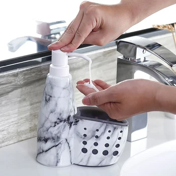 

Bathroom Storage Two In One Storage Box Multifunction Liquid Detergent Drainboard Soap Holder Cleaning For Kitchen Bathroom Tool