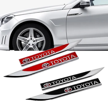 

Fender Stickers For Toyota Camry Corolla RAV4 Reiz Avensis Auris 4Runner Yaris Car-Styling Accessories Side Emblem Badge Decal
