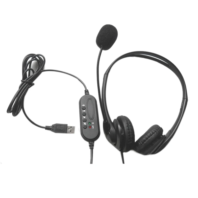 Wired Headset Music USB Headset Headset Headset External USB Sound Card