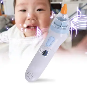 

Baby Nose Snot Goblin Snot Nozzles Electric Aspirator Nasal Aspirator Waterproof & Washable Safe Nose Cleaner
