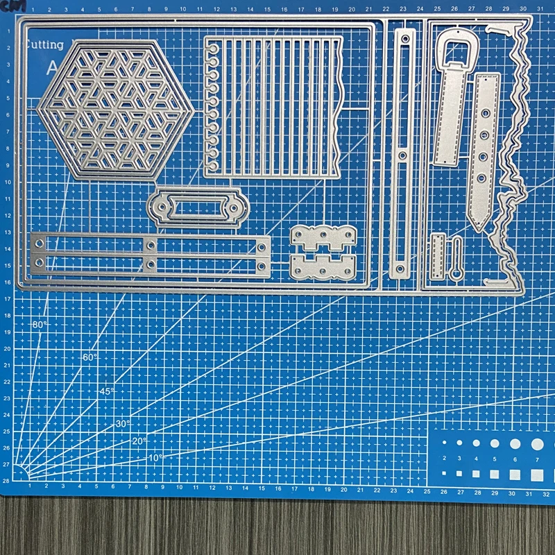 

Lucky Goddess Metal Cutting Dies Essentials Frame #8 diy Scrapbooking Photo Album Decorative Embossing Paper Card Crafts Die