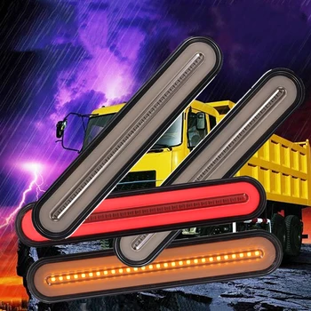 

Universal Flowing Water Flicker LED Turn Signal Lndicators Blinkers Amber Light Lamp LED Signal Light Truck Taillight
