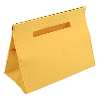 

Wool Felt Paper Square Storage Towel Car Tissue Box Container Fashion Solid Tray Household Office Pumping Felt