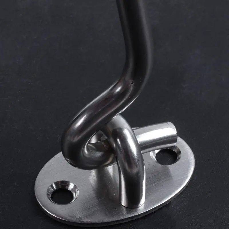 75mm 3 Inch Long Door Window Catch Eye Cabin Hook Fasteners 2 Pcs