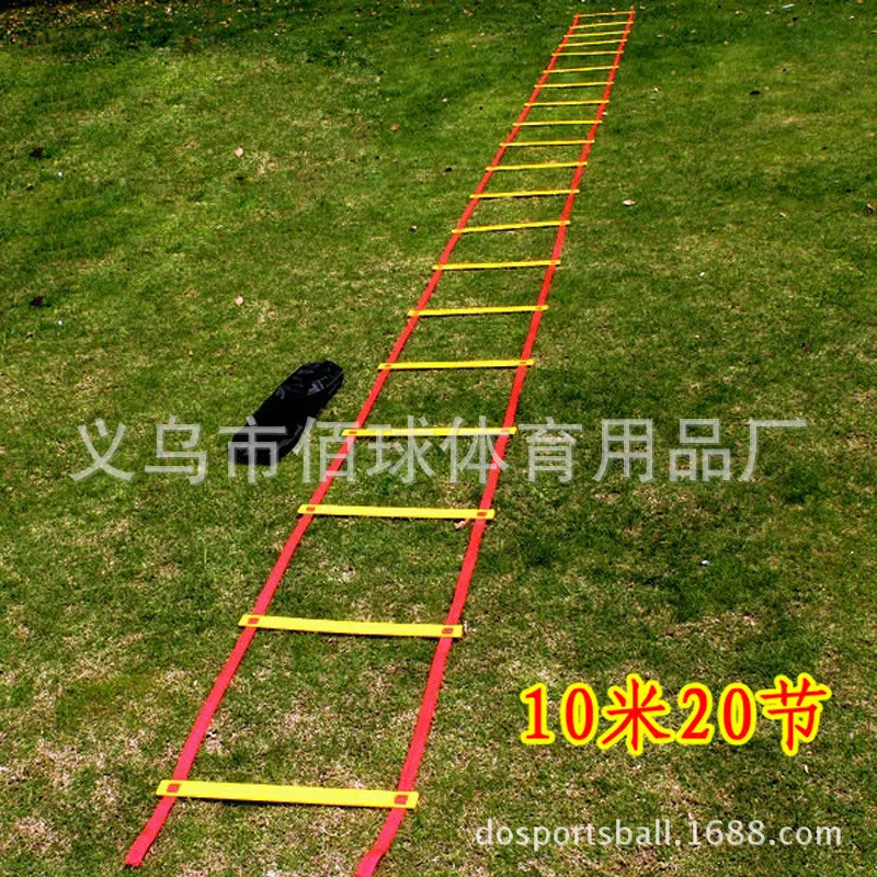 Supply 3 M 6 Section Football Auxiliary Training Speed Ladder Sensitive Ladder Rope Ladder for Training Pace Ladder Physical Fit