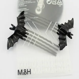 Black Bat Hairpin Image 3