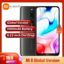 Original Global Version Xiaomi Redmi 8 Smartphone 4GB 64GB Snapdragon 439 Eight Core 20 Million Triple Camera Full Screen NFC