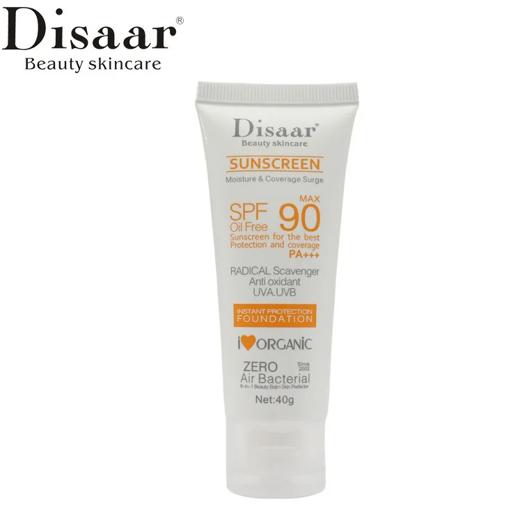 Disaar Beauty Водонепроницаемый крем для ухода за кожей лица солнцезащитный Spf Max 90