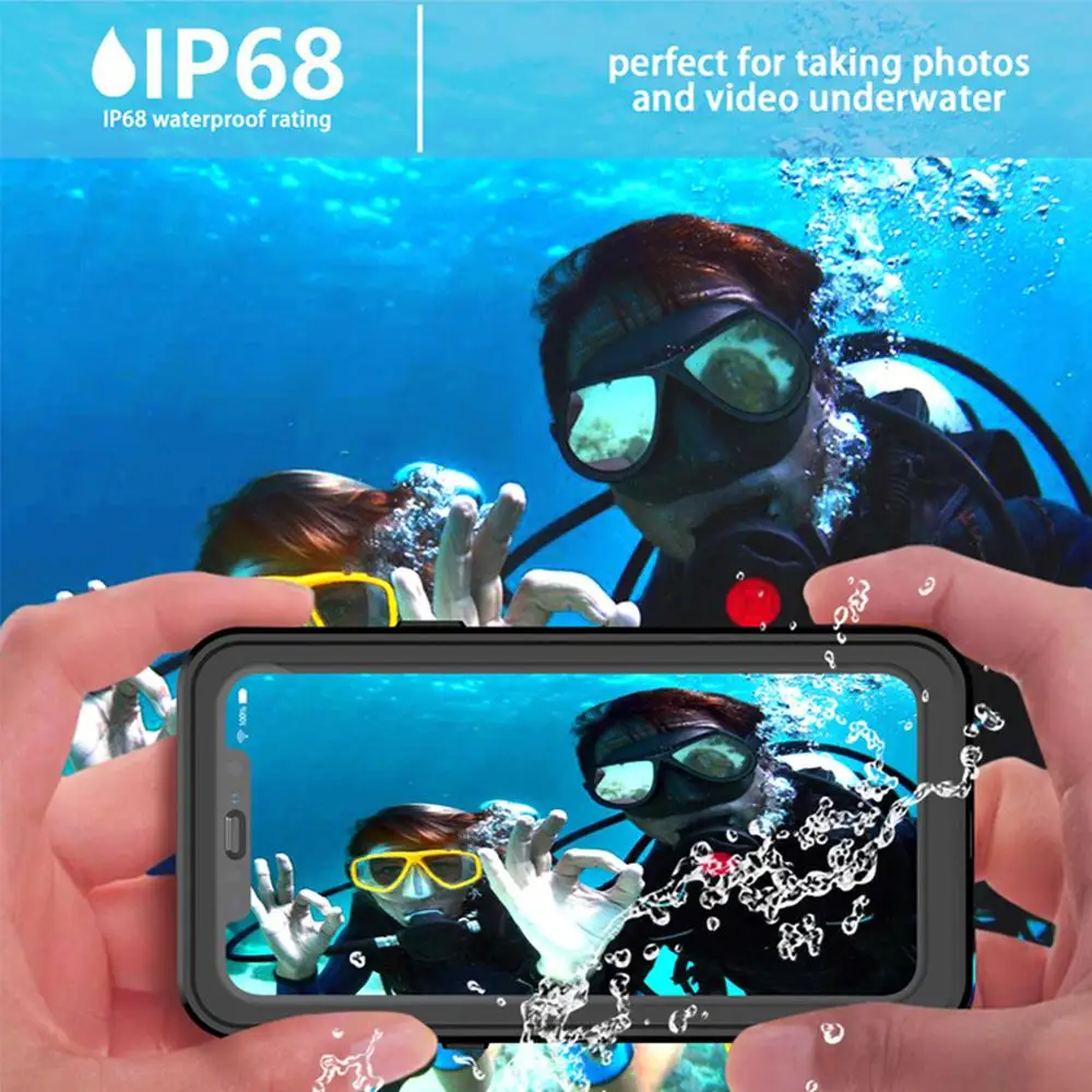 Защита от царапин полная защита для iPhone 11 Pro Max водонепроницаемый чехол легкий вес