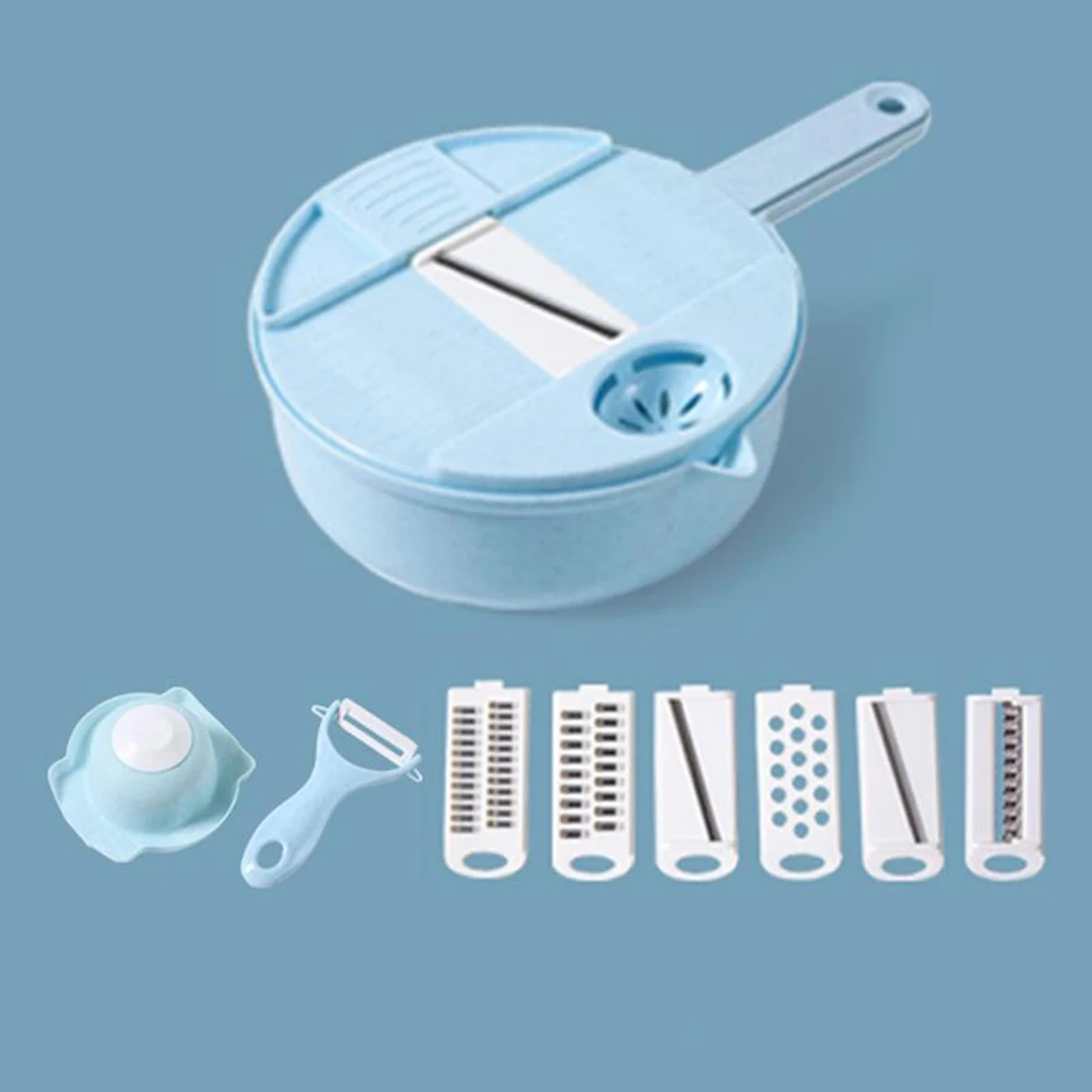 Vegetable Slicer - Vegetable Cutter and Shredder - Kitchen Multipurpose Food Cutter with Guard and Egg white Separator Vegetable Slicer - Vegetable Cutter and Shredder - Kitchen Multipurpose Food Cutter with Guard and Egg white Separator