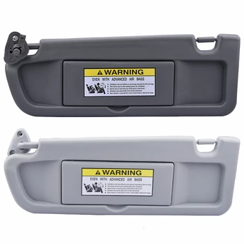

Car Sun Shield With Glass Mirror Left Car Driver Side Sun Visor Car Accessories For 2006-2011 Honda Civic Coupe/Sedan