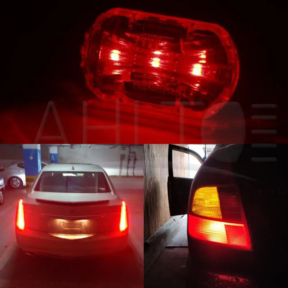 1X1156 1157 Автомобильные стоп сигналы заднего хода 5050 13SMD СВЕТОДИОДНЫЕ указатели