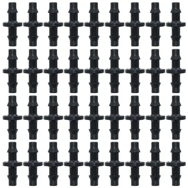 Sprycle 50 Pc 4/7 Mm -Es Műanyag Tengelykapcsolók Dupla Szöges Csatlakozó 1/4 "-Es Csövek Tömlő Javító Póló Csepegtető Kerti Üvegház - Image 4