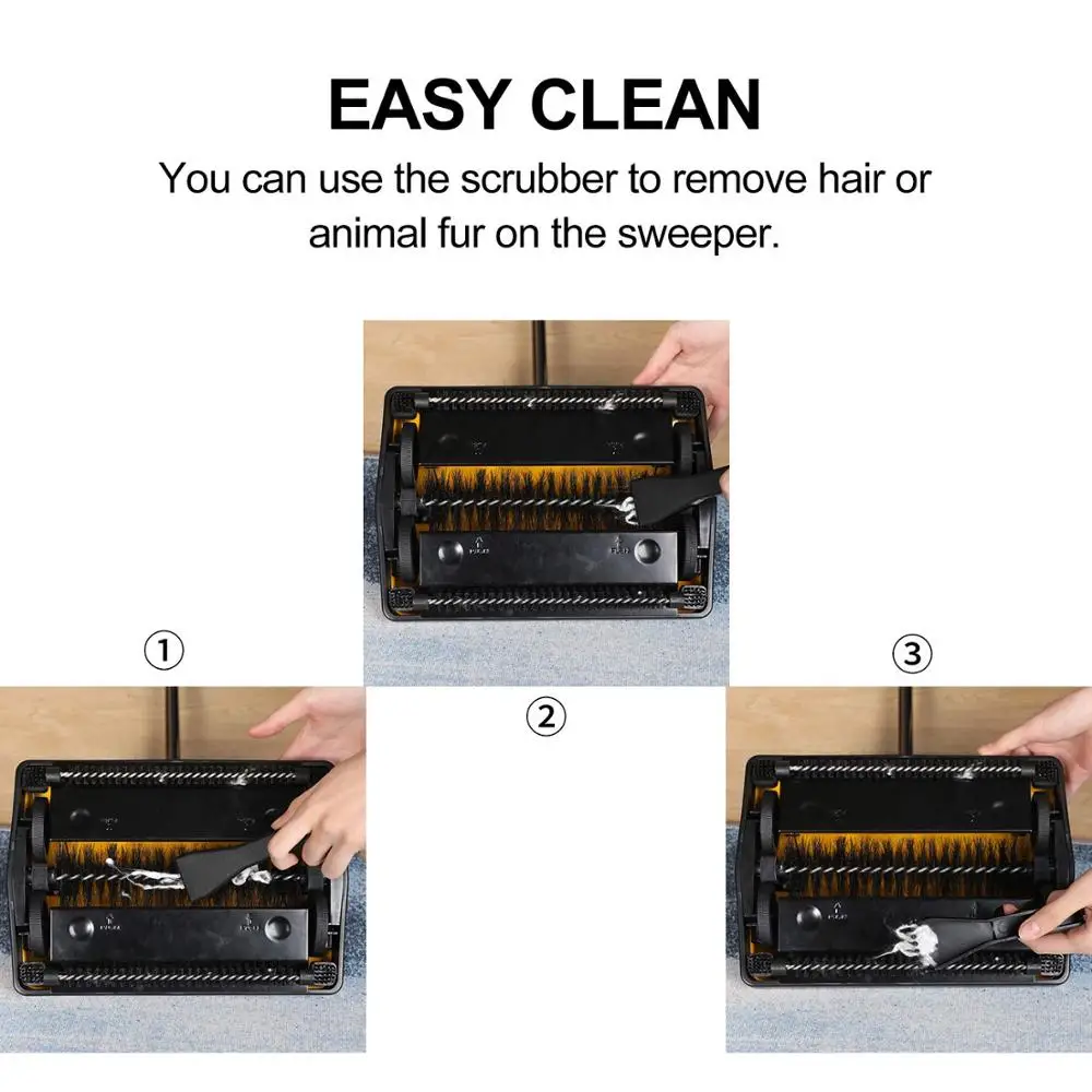 Cleanhome ковер этаж Sweeper Очиститель для Офис ковры подшерсток пыли записки Бумага
