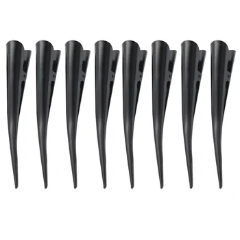 

8pcs Metal Hair Clips Duckbill Clip Seamless Clip Hair Separate Clips for Salon
