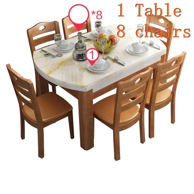 Mueble Room Juego Dinning Set Tisch Salle Manger модерн A Langer Eettafel Sala De Jantar Mesa обеденный стол
