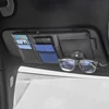 Car Sun Visor Organizer Bill Pen Card Holder CD DVD Organizer Storage Box Sunglasses Clip Stowing Tidying Car Accessories ► Photo 2/6