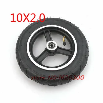 

10 Inch Tyre with Inner 10x2.0 Tire and Inner Tire Wheel Rim for Electric Scooter Balancing Hoverboard Self Smart Balance Tire
