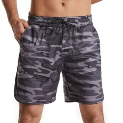 Short pour homme, vêtement de marque, respirant, décontracté, confortable, camouflage, plage, nouvelle collection, offre spéciale, été 