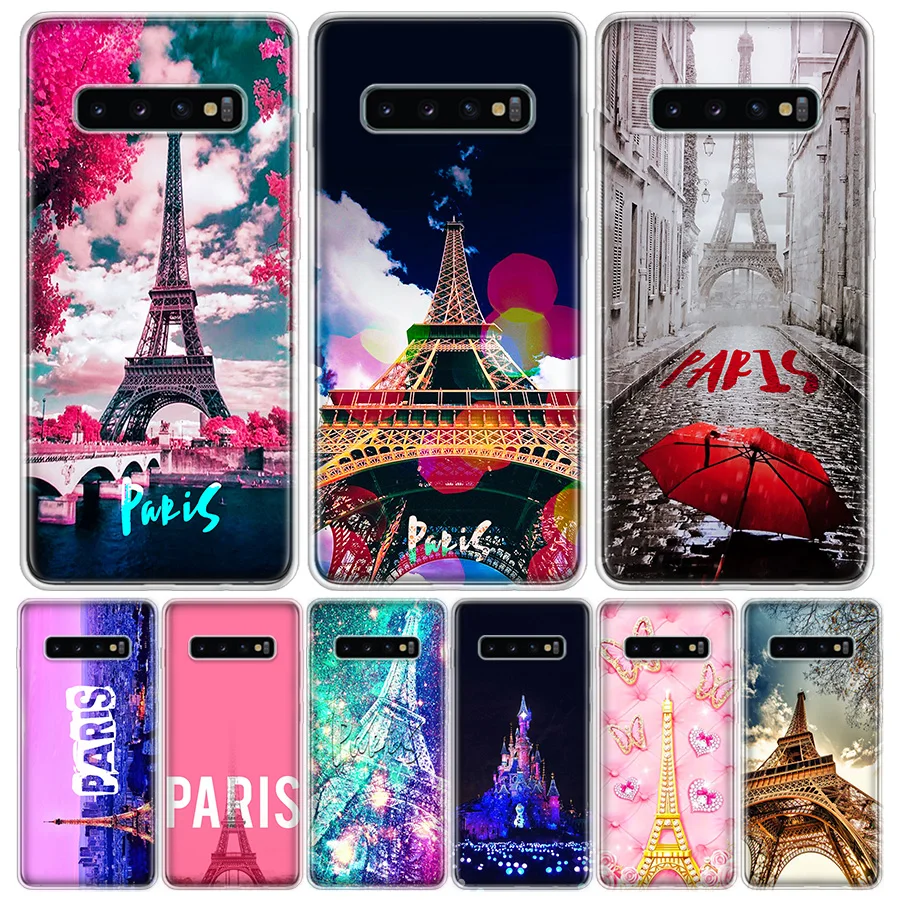 Романтический чехол для Samsung Galaxy A90 A71 A70 A51 A50 A10 A20E A30 A40 M30S A01 A6 A7 A8 A9 Франция Париж