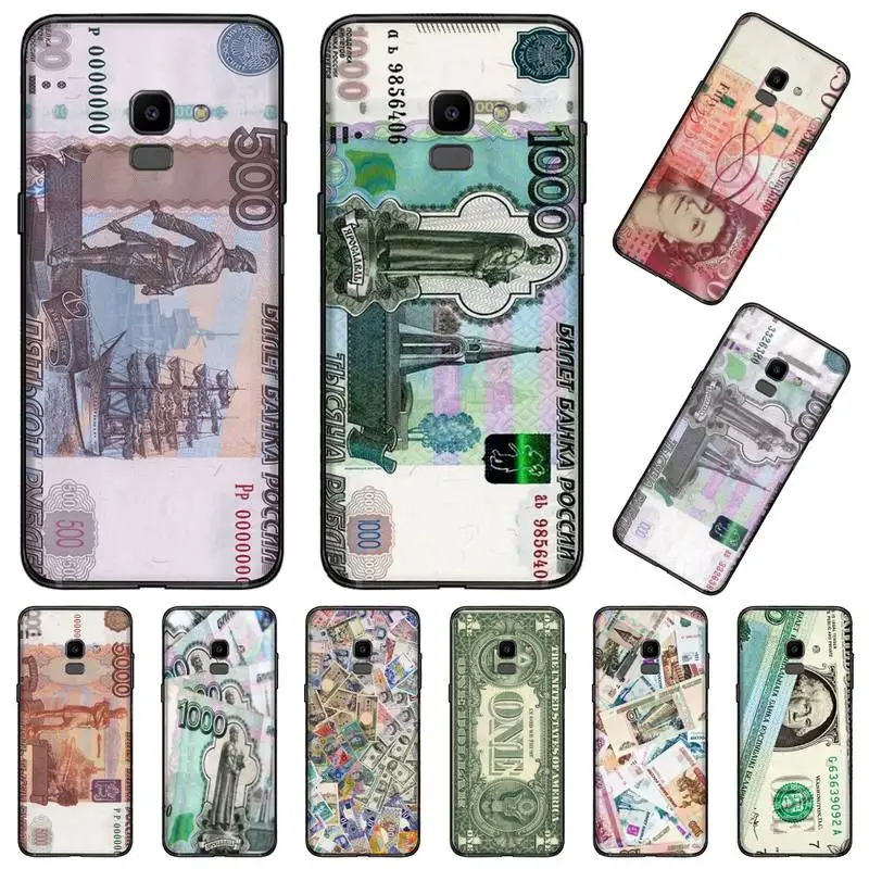 

Russian Ruble Currency Money Phone Case For Samsung Galaxy J2 J4 J5 J6 J7 J8 2016 2017 2018 Prime Pro plus Neo duo