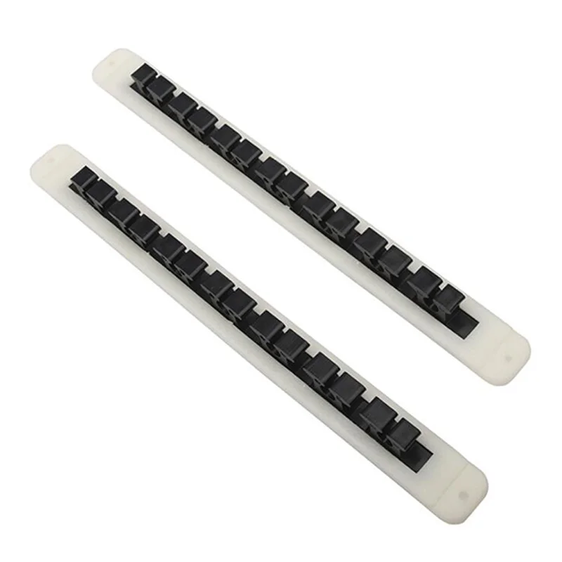 2PCS 33cm Portable Fishing Rod Holder Stand 7-Rod Storage Rubber Rack Wall Mounted Shelving Accessories | Спорт и развлечения