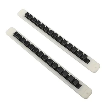 

2PCS 33cm Portable Fishing Rod Holder Stand 7-Rod Storage Rubber Rod Rack Wall Mounted Fishing Rod Shelving Accessories